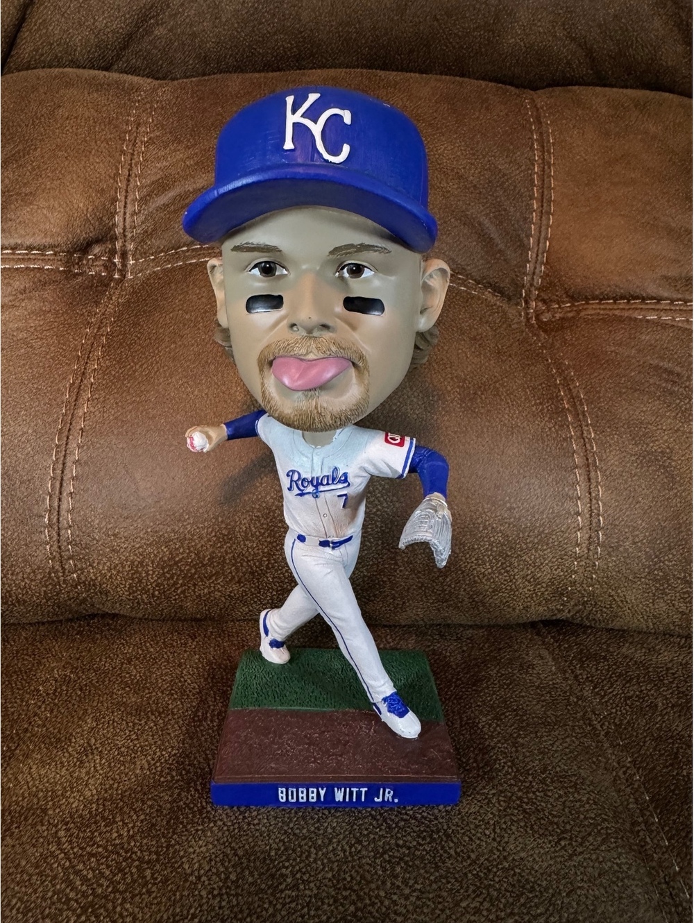 Bobby Witt Jr KC Royals Fountains Up BIG Bobblehead #8 Platinum Glove QuikTrip